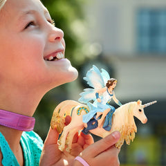 Schleich Bayala Mermaid Eyela Doll with Golden Unicorn Playset — view 2