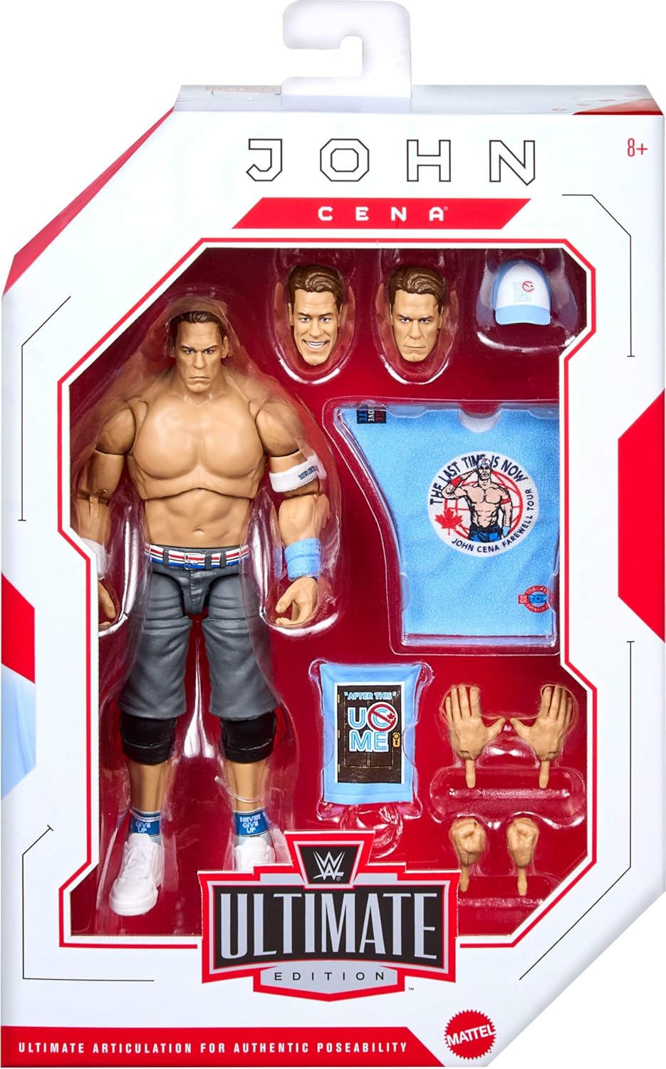 WWE Ultimate John Cena Action Figure by Mattel — view 2