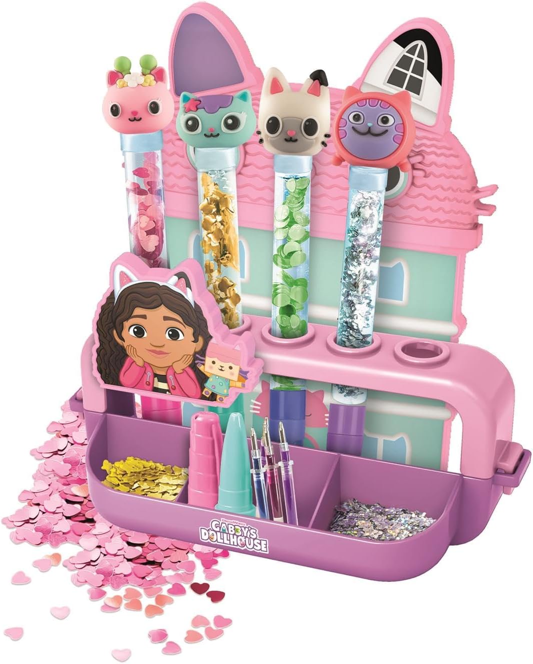 Clementoni Gabby's Dollhouse DIY Pen Set - Creative Kit for Kids 6+ — view 2