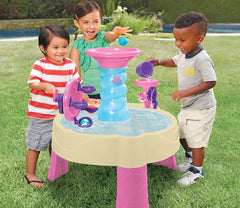 Little Tikes Spiralin' Seas Pink Water Table — Outdoor Sand & Water Play — view 2