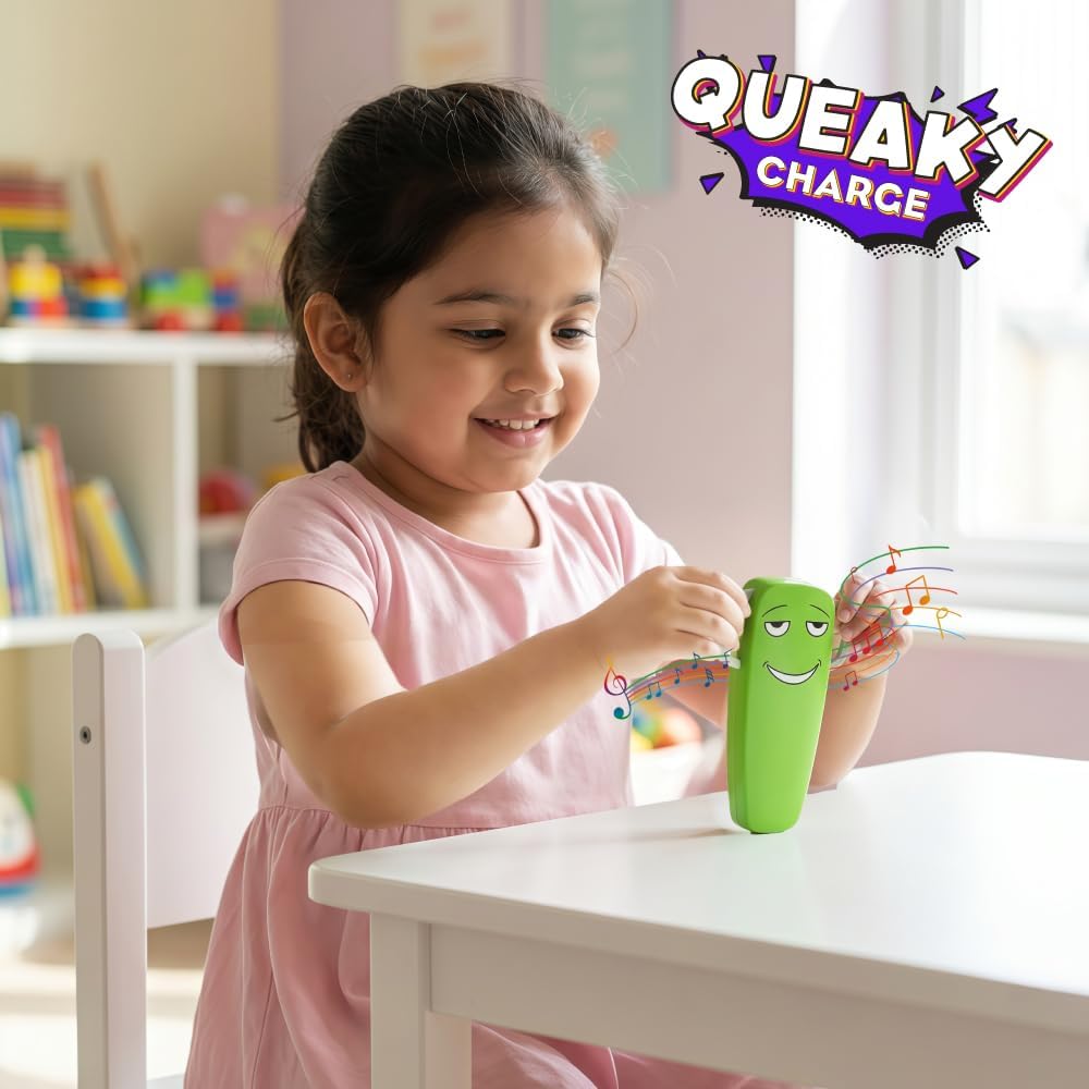 BLIX Queaky Charge Rechargeable STEM Circuit Science Toy for Kids (Green) — view 2