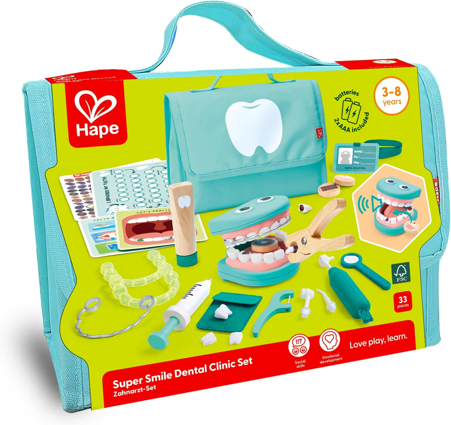 Hape Super Smile Dental Clinic Set E3227 — view 2