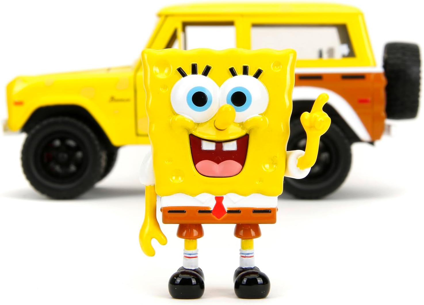 Jada Toys Spongebob 1:24 Scale 1973 Ford Bronco Car Toy — view 2