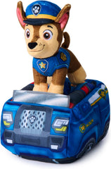 PAW Patrol Plush Hero in Vehicle: Chase – 2-in-1 Set — view 3
