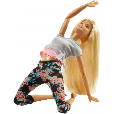Barbie Made To Move Blonde Hair Doll FTG80 - Colorland Toys