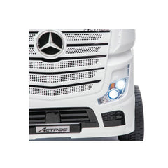 Megastar Mercedes Benz Actros Battery Operated Truck White LB-853 - Colorland Toys