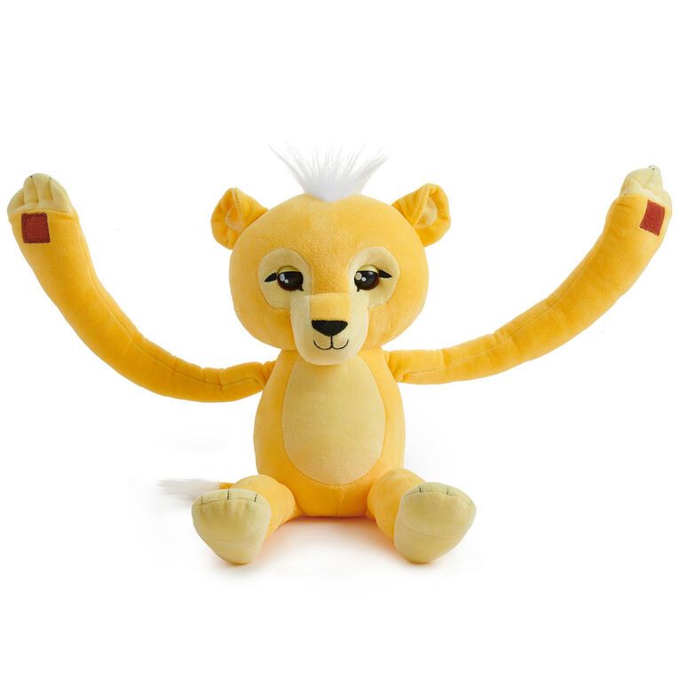 Fingerlings HUGS Sam Interactive Plush Lion - Colorland Toys