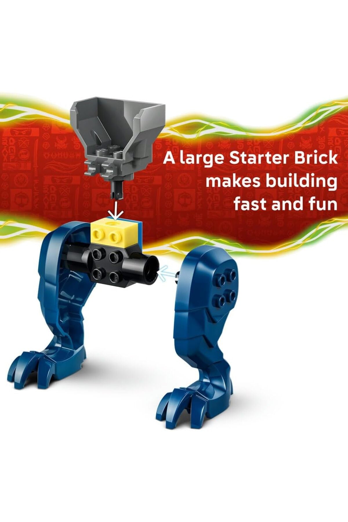 LEGO NINJAGO Jay's Dragon Mech Fight — view 3