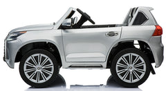Lexus Licensed 570 Luxury Electric Ride On Car Silver LX570 - Colorland Toys