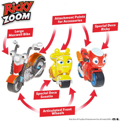 Tomy Ricky Bike Buddies Adventure Pack T20029A1 - Colorland Toys