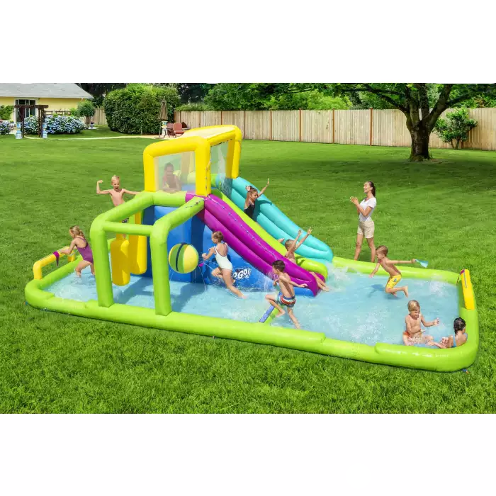 Bestway H2OGO Splash Course Mega Water Park 7.10m 53387 - Colorland Toys