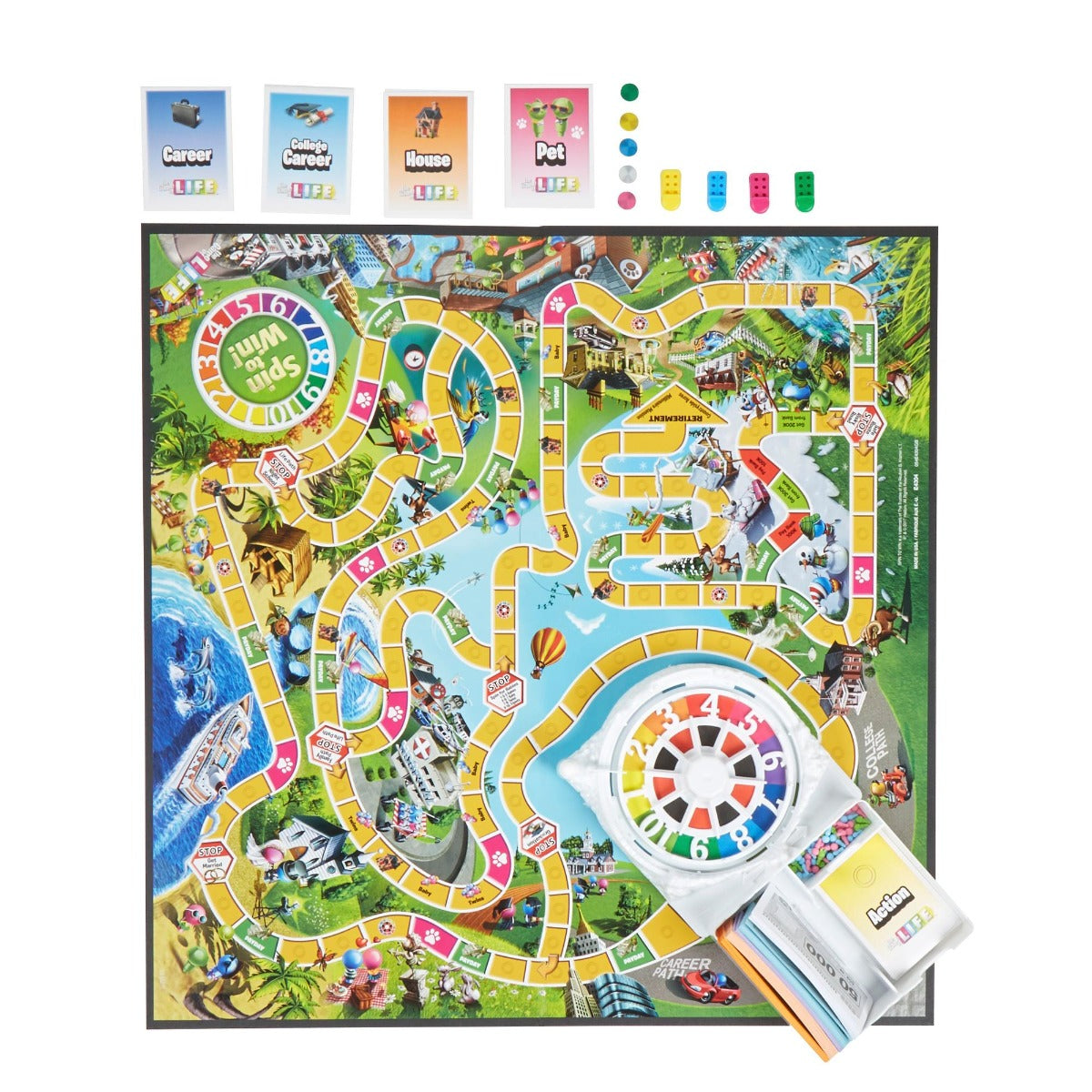The Game of Life Board Game E4304 - Colorland Toys