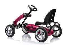 Megastar Ride On Go Kart Racer Pink DMD308A - Colorland Toys