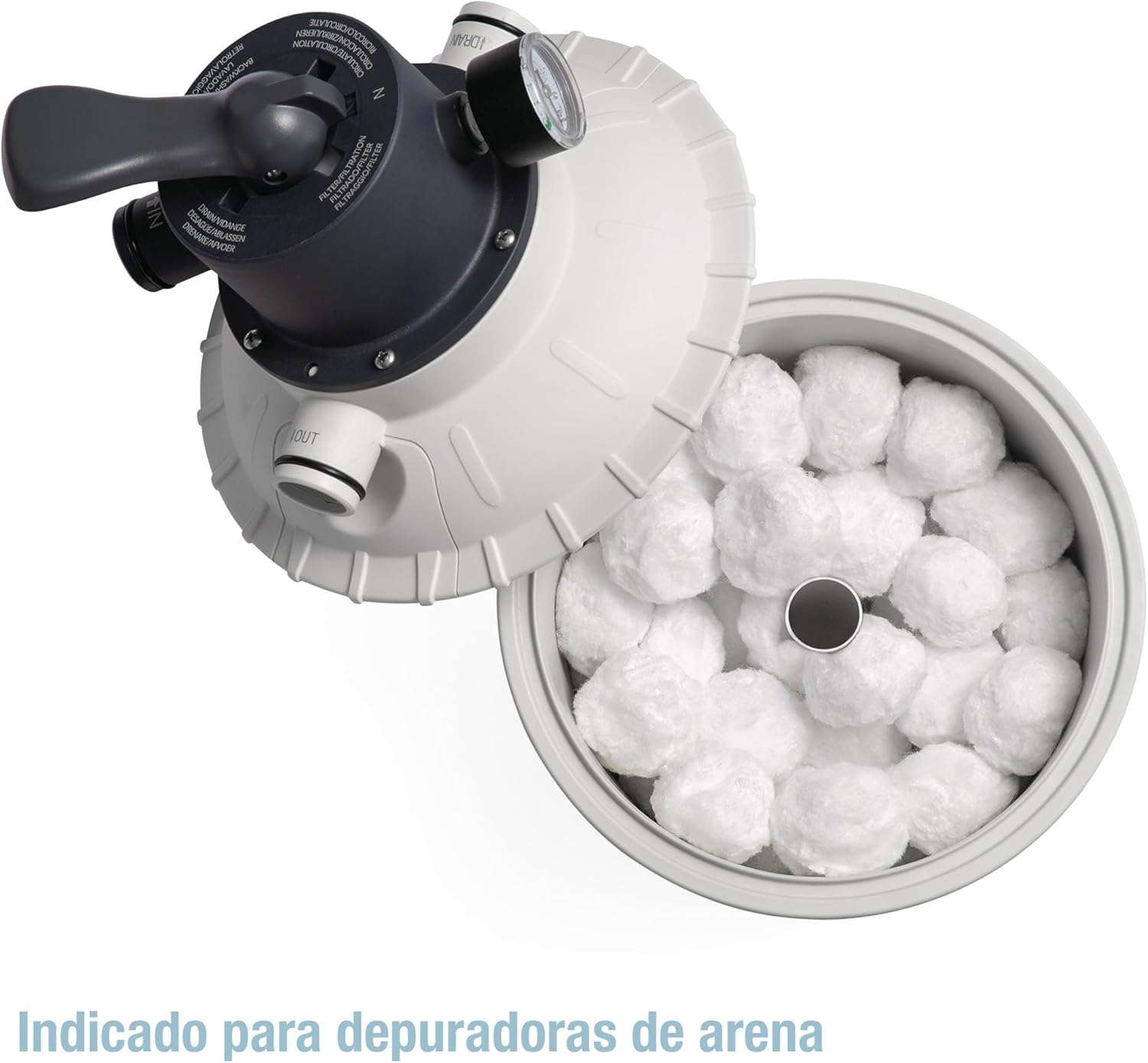 Intex Fiber Ball Filtration Media, 500g Bag (29045) — view 3