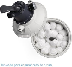 Intex Fiber Ball Filtration Media, 500g Bag (29045) — view 3