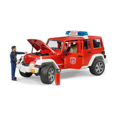 Bruder Jeep Rubicon Fire Rescue Vehicle - Colorland Toys