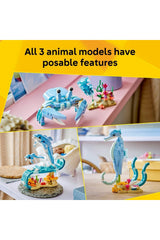 LEGO Creator Sea Animals: Beautiful Dolphins, 3-in-1, 542 Pieces — view 3