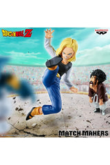 Banpresto Dragon Ball Z Match Makers - Android 18 & Mr. Satan — view 3