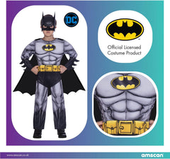 Amscan Deluxe Batman Classic Boys Costume (6-8 Years) — view 3