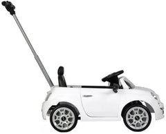 FIAT 500 Push Car With Shade White 3622C — view 3