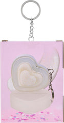 Mini Glam Heart Glitter Balm – Extra Credit (White Heart) — view 3
