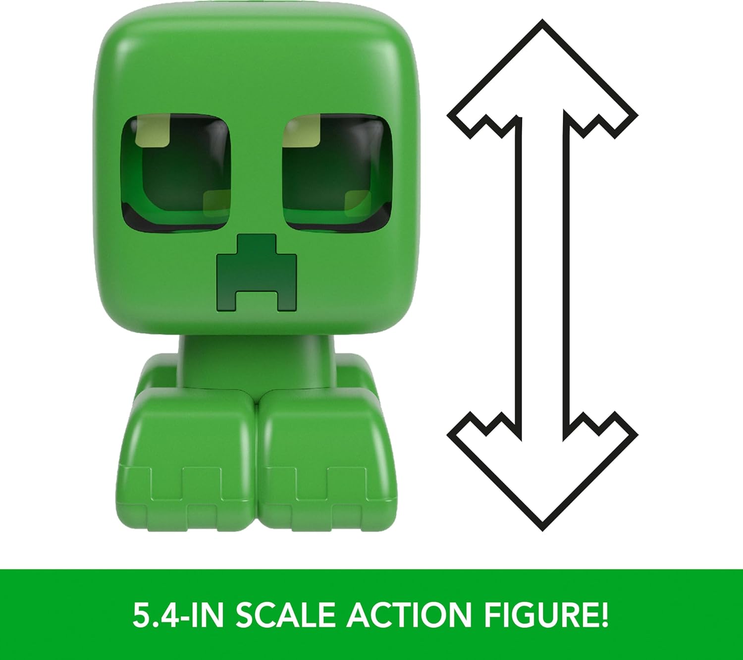Minecraft JGX49 Creeper 5.5" Interactive Figure with Sound & Light — view 3
