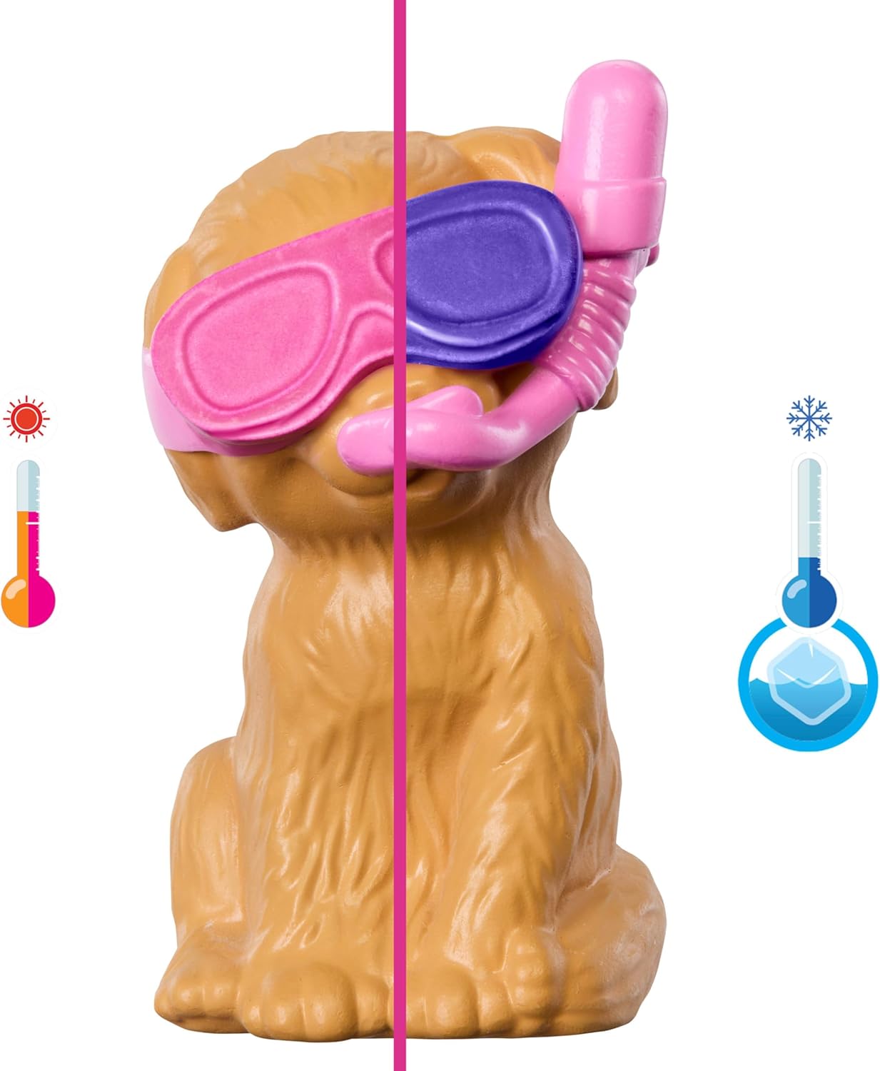 Barbie Puppy Pool Party Playset with Doll, Dog House & Slide — view 3