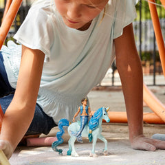 Schleich bayala Mermaid Aryon & Blue Unicorn Figure Set (2-Piece) — view 3