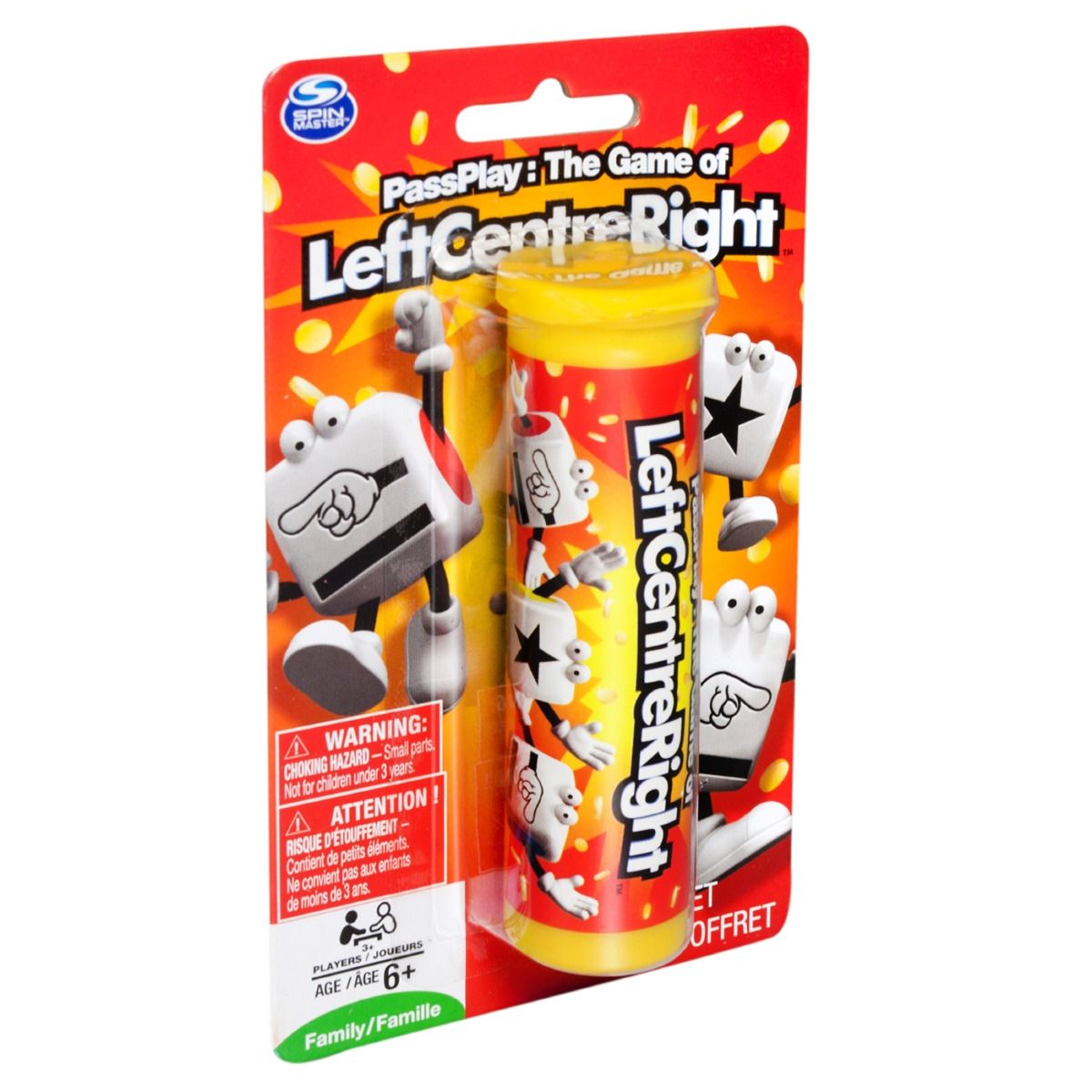 PassPlay Left Centre Right LCR Dice Game 6018596 - Colorland Toys