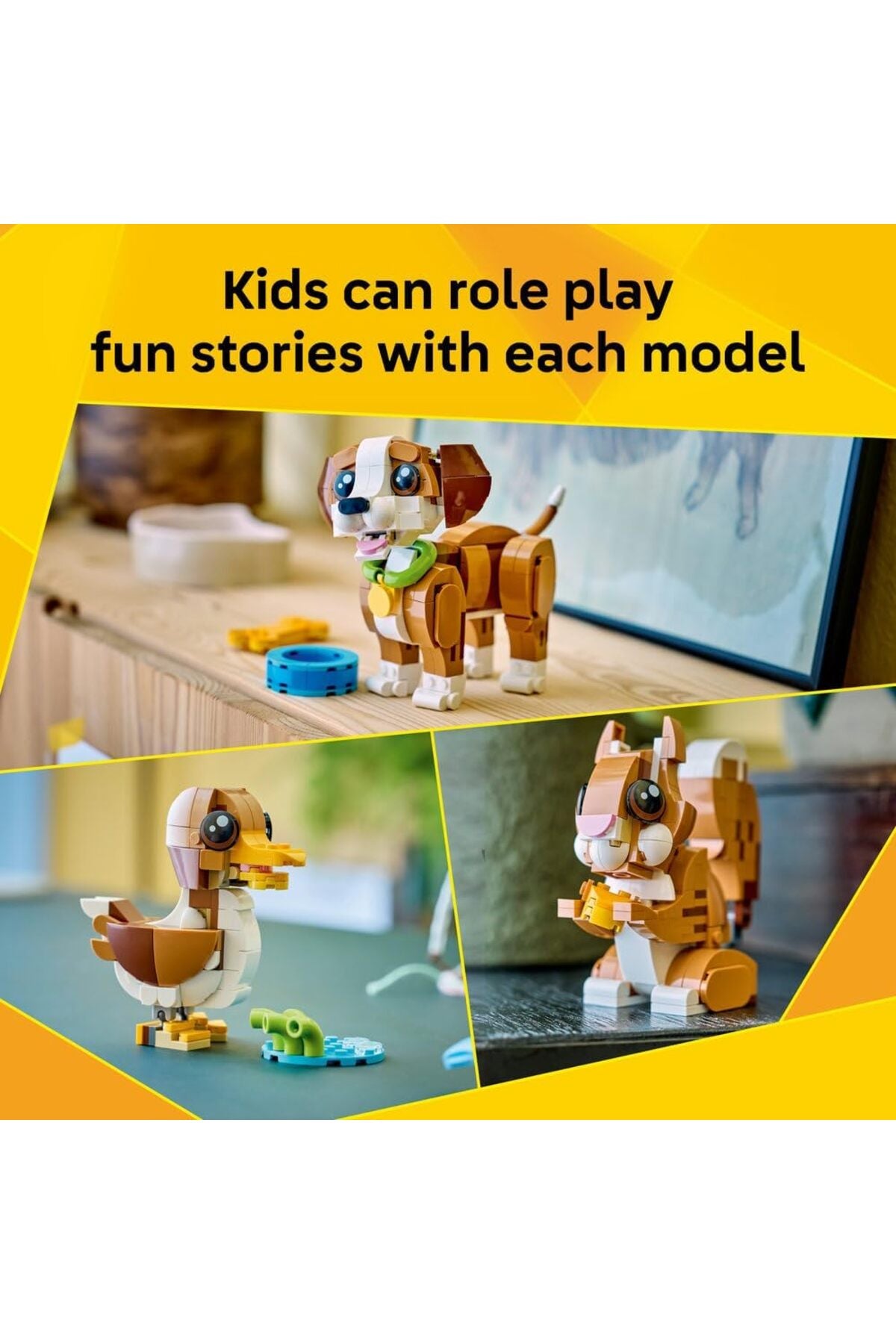 LEGO Creator Cute Animals Playful Puppy Dog — view 3