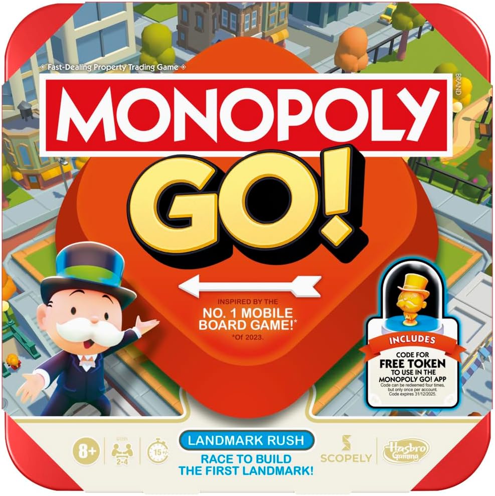 Monopoly GO! Board Game – Travel Edition for 2–4 Players, Ages 8+ — view 3