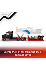LEGO City F1 Display Truck with Audi F1 Race Car — view 3