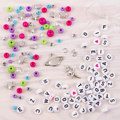 Make It Real Block ‘N Rock Bracelets Kit – DIY Bead Jewelry for Kids 8+ — view 3