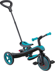 GLOBBER Explorer Trike 4-in-1 Pro Turquoise – Tricycle & Balance Bike — view 3