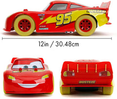 Jada RC Cars Glow Racers Lightning McQueen 1:14 253086000 — view 3