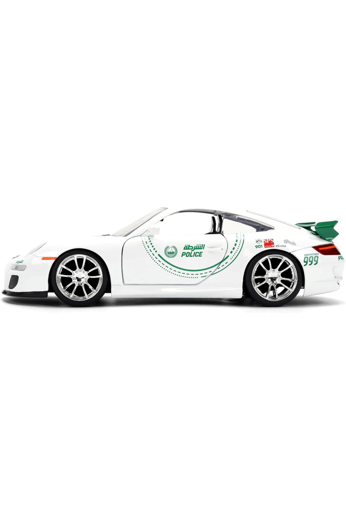 Jada Dubai Police Porsche 911 1:24 Scale Die-Cast Model — view 3