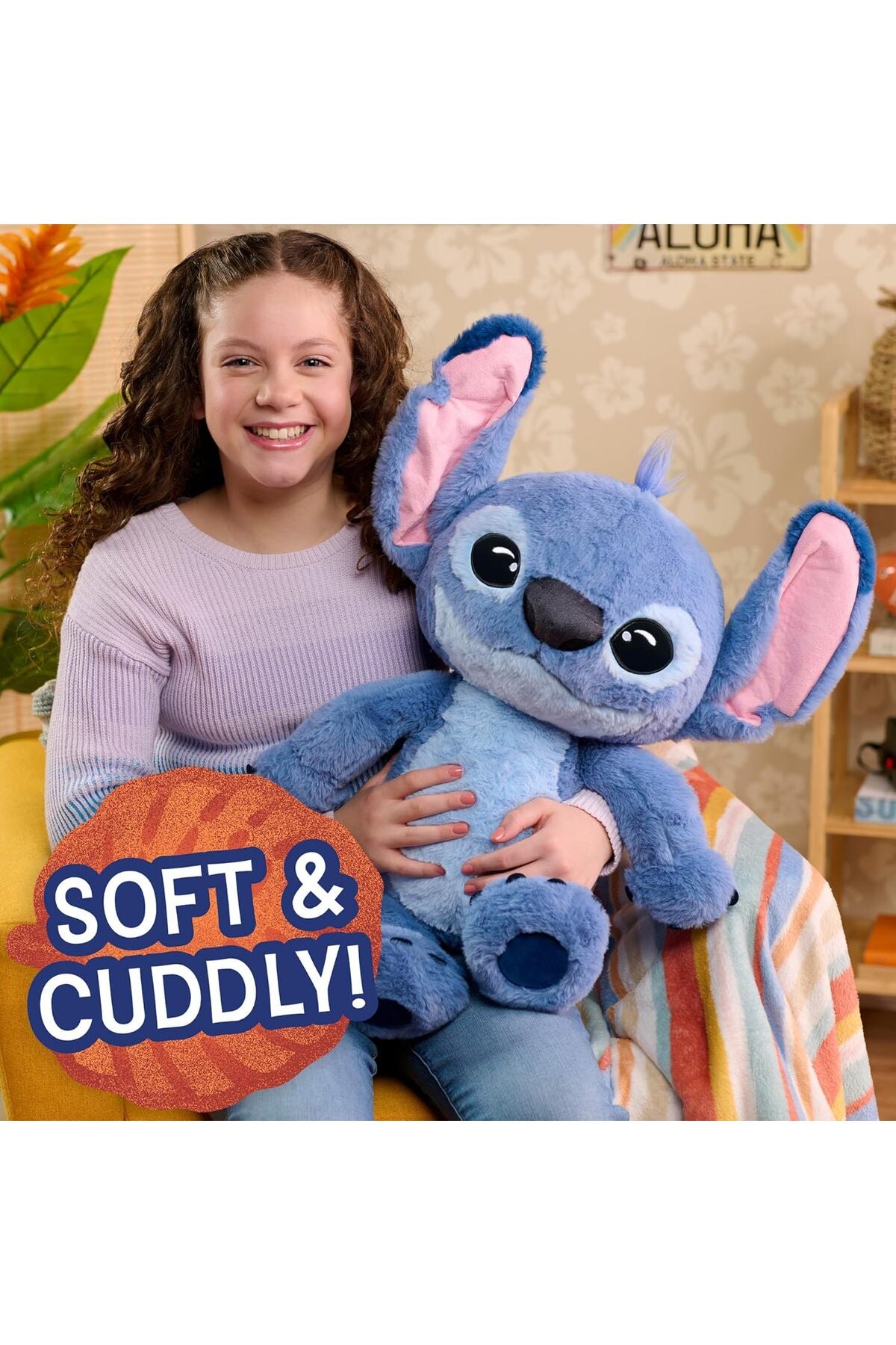DISNEY Stitch Live Action Jumbo Plush - 31233 — view 3