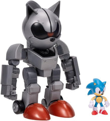 Sonic The Hedgehog Giant Mecha Sonic Battle Set by JAKKS Pacific — view 3