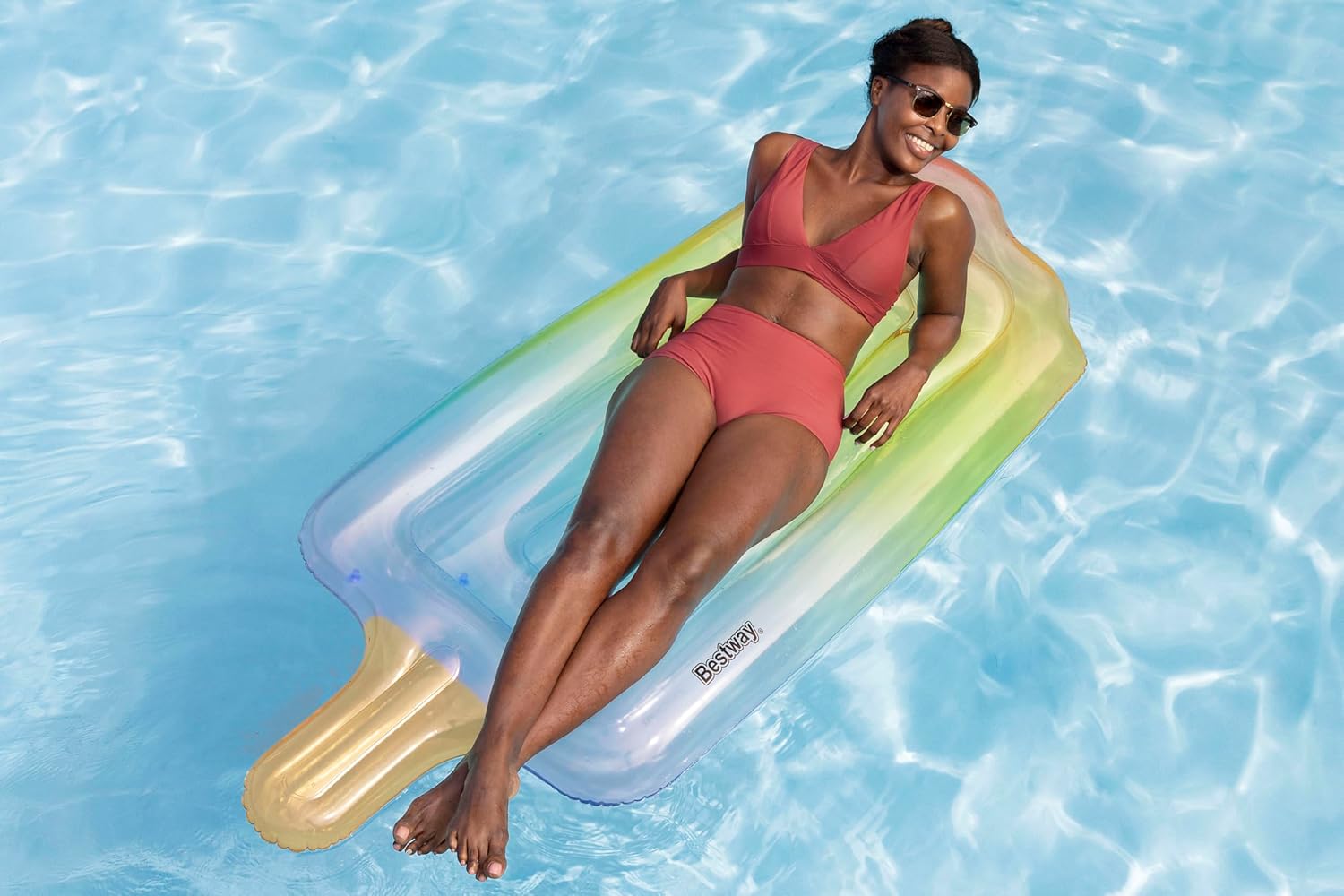 Bestway Lounge Dreamsicle 185cm Pool Float Popsicle Design — view 3