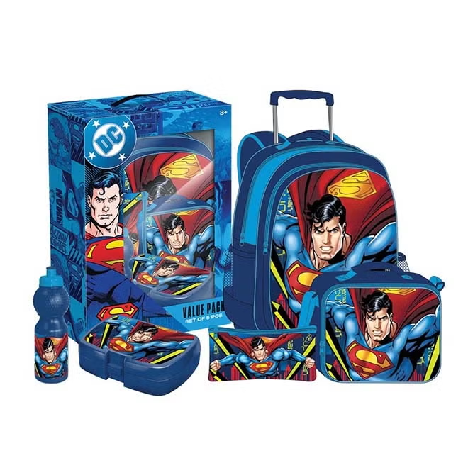 DC Superman 5 In 1 Trolley Bag 16-Inch FKVPT16-416