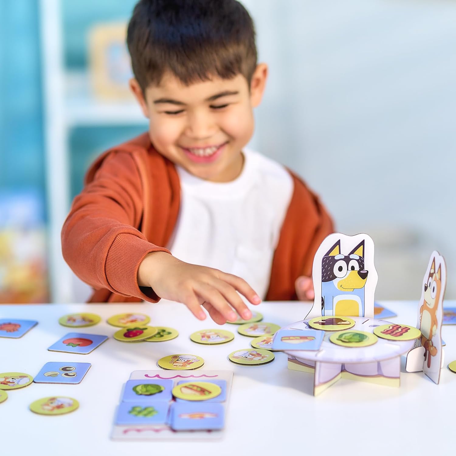 Bluey Fancy Restaurant Game – Memory & Matching Game for Ages 3+ — view 4