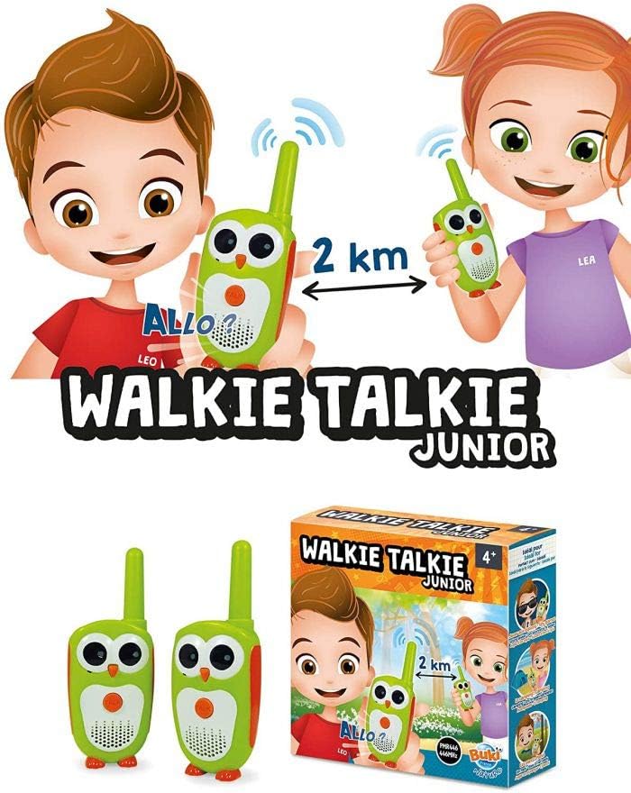 BUKI TW03 Walkie Talkie Junior – 2km Range, Lightweight, Ages 4+ — view 4