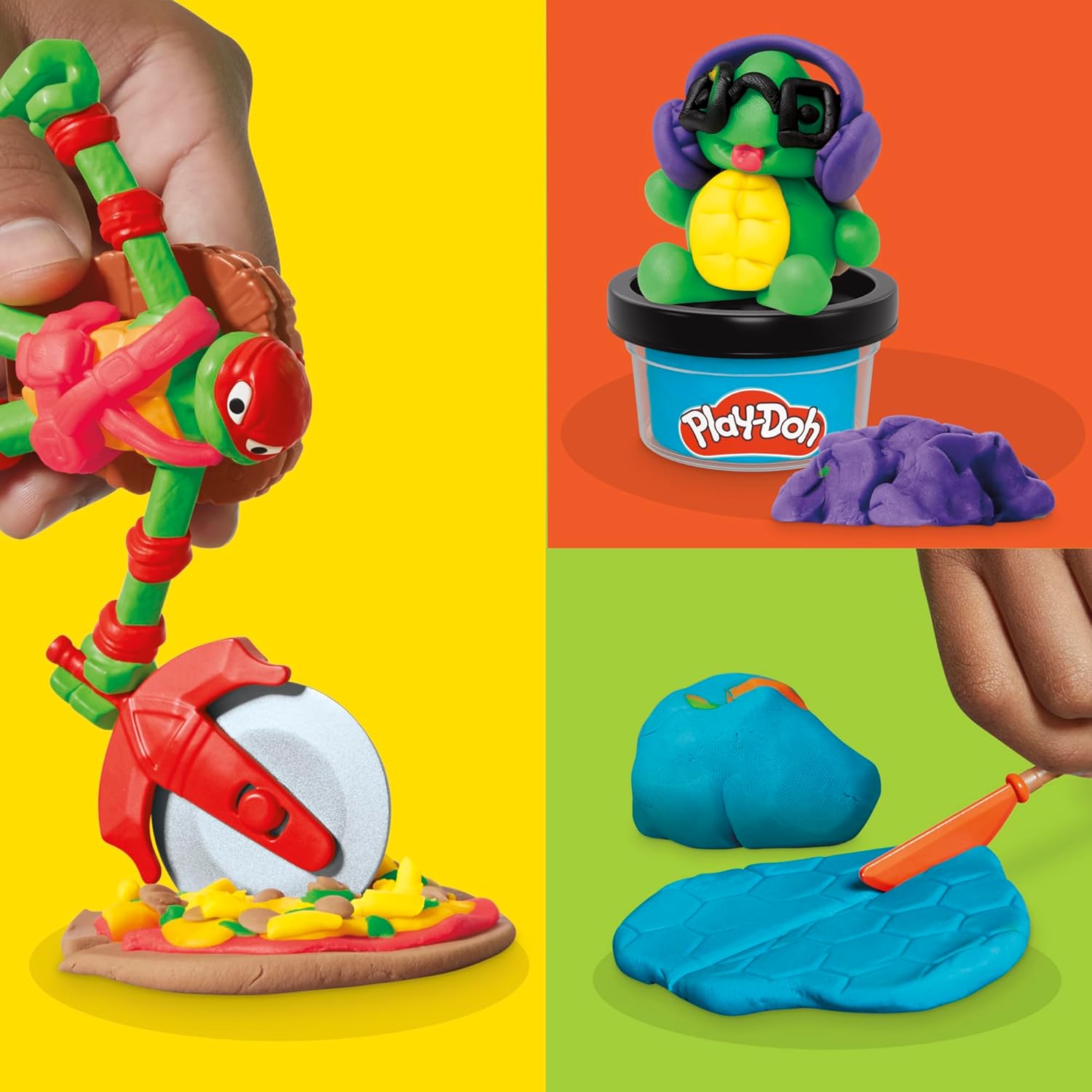 Play-Doh Teenage Mutant Ninja Turtles Cowabunga Creations Set — view 4