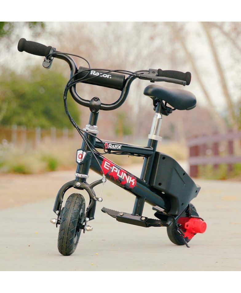 Razor E-Punk 12 Volt Electric-Powered Minibike Red/Black 15173960 - Colorland Toys