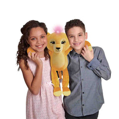 Fingerlings HUGS Sam Interactive Plush Lion - Colorland Toys