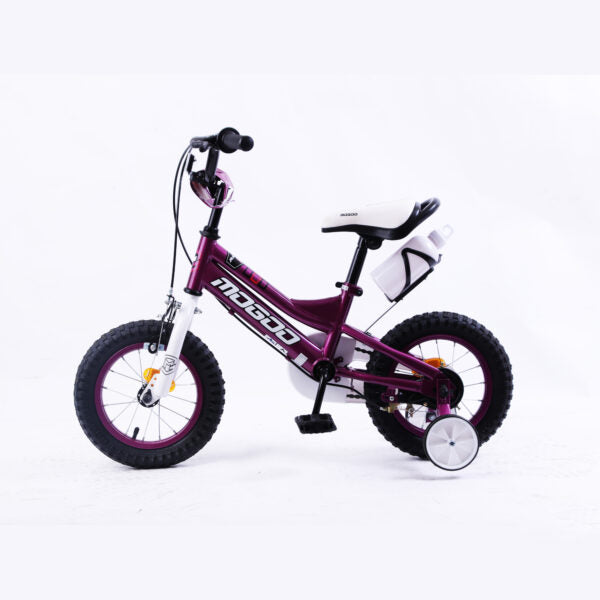 Mogoo Bicycle 12 Inch Bicycle Rayon Junior Purple - Colorland Toys