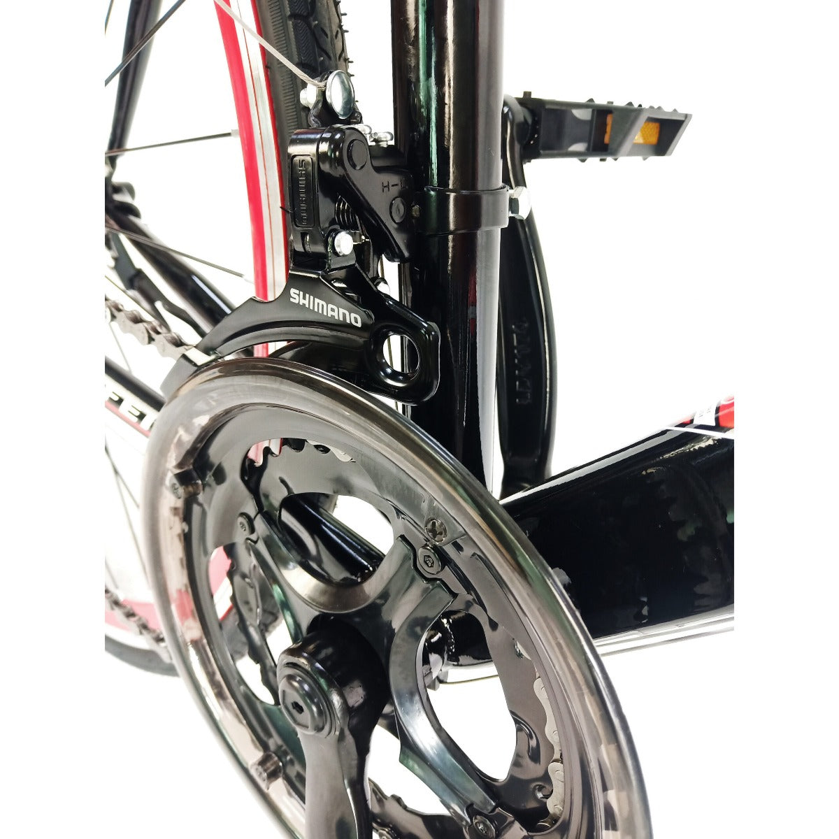Mogoo Bicycle 700C Siafei Road Bike 48CM Black Red - Colorland Toys