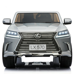Lexus Licensed 570 Luxury Electric Ride On Car Silver LX570 - Colorland Toys