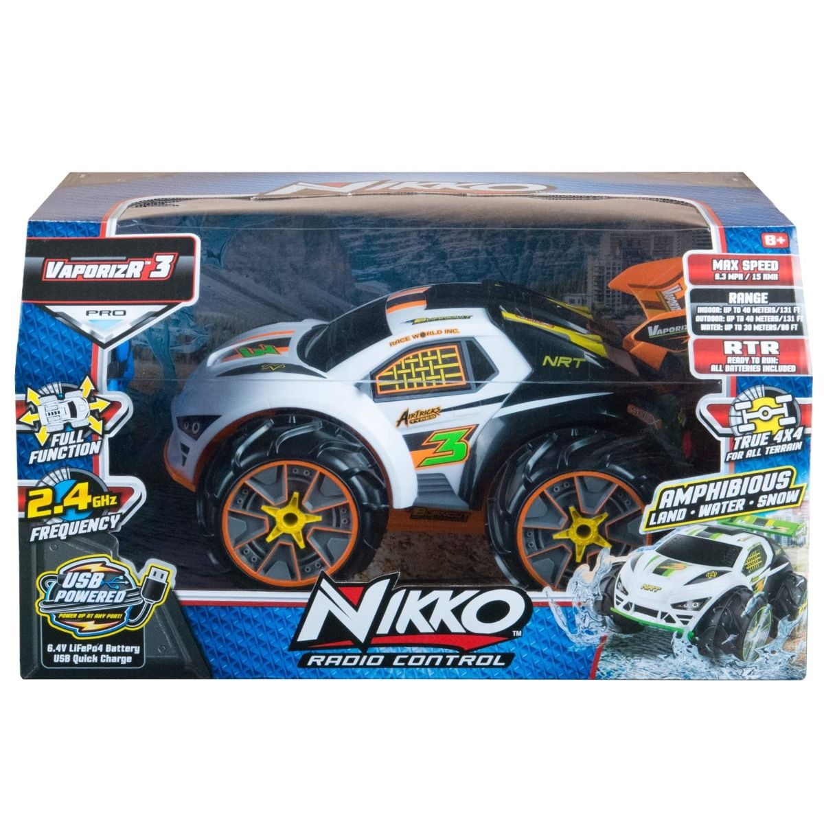 Nikko Radio Controlled Vaporizr 3 12inch Assorted 10020 - Colorland Toys