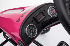 Megastar Ride On Go Kart Racer Pink DMD308A - Colorland Toys